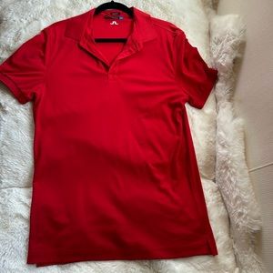 Red J. Lindeberg golf polo, large